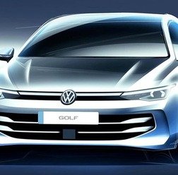 フォルクスワーゲン・ゴルフ 改良新型のスケッチ