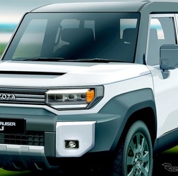 トヨタ ランドクルーザーFJ（仮）予想CG