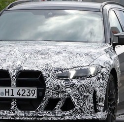 BMW M3 CS ツーリング プロトタイプ(スクープ写真)
