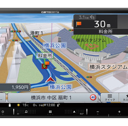 AVIC-RQ721-DC（ラージサイズタイプ）：9V型 HD/TV/DVD/CD/Bluetooth/SD/チューナー・AV 一体型 メモリーナビゲーションネットワークスティックセット