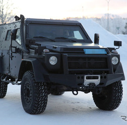 メルセデスベンツ LAPV（Light Armored Patrol Vehicle）スクープ写真