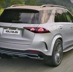 メルセデスベンツ GLE 改良新型（予想CG）