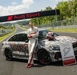アウディ『RS 3』新型がニュルブルクリンクで新記録