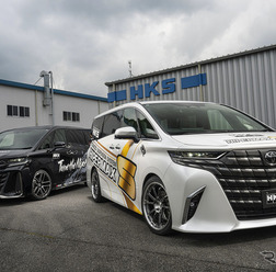 新型アルファード ヴェルファイア用 車高調整式サスペンション「HKS HIPERMAX S」