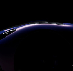 マセラティの新型スーパーカーのティザー写真