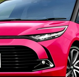 トヨタ カローラスポーツ 次期型の予想CG