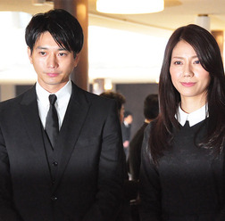 向井理、松下奈緒／「水木しげるサン お別れ会」