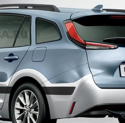 トヨタ スプリンターカリブ 新型の予想CG