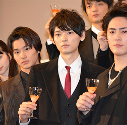 中条あやみ、野村周平、古川雄輝、間宮祥太朗『ライチ☆光クラブ』舞台挨拶付きプレミア上映イベント