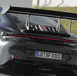 ポルシェ 911 GT3 RS 改良新型のプロトタイプ