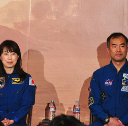 山崎直子、野口聡一/『オデッセイ』米国大使公邸試写会