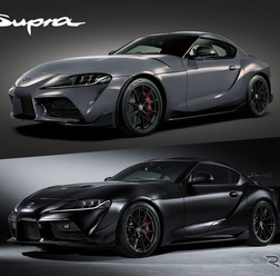 トヨタ・スープラ 一部改良モデル（上）と「A90 Final Edition」（下）日本仕様のプロトタイプ