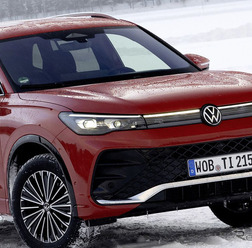 GTIゆずりのターボエンジンを搭載するVW ティグアン（欧州仕様）