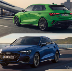 大幅アップデートしたアウディ『RS3』と『S3』