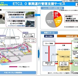 ETC2.0車両運行管理支援サービスに関する社会実験