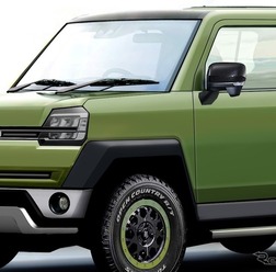 ダイハツ ラガー 後継モデルの予想CG