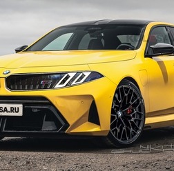 BMW M5セダン 改良新型の予想CG