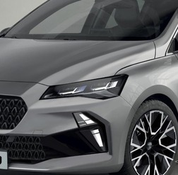 ルノー ルーテシア 次期型の予想CG
