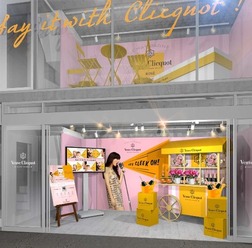 ”Say it with Clicquot! キャンペーン 2016”が、ZERO BASE OMOTESANDOにて2月11日（木）～14日（日）の4日間に開催