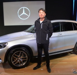 メルセデスベンツ GLC とメルセデス・ベンツ日本上野金太郎社長