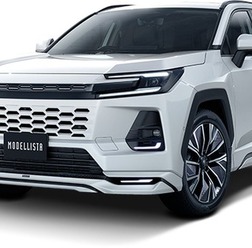 新型トヨタRAV4のZグレード向けモデリスタパーツ装着車