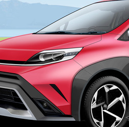 トヨタ スターレット 新型の予想CG