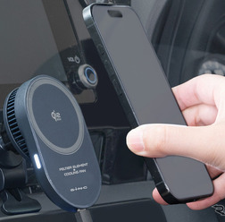 SEIWA・・冷却マグホールドスマホ充電ホルダーQi2.2/AC(D663)