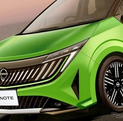 日産 ノート 次期型の予想CG