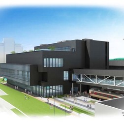 計画変更後の鉄道博物館新館のイメージ。2018年夏頃のオープンを目指す。