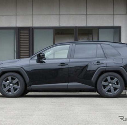 サステックプロCR RAV4装着例(最下部車高:フロント 55mmダウン / リア 54mmダウン)