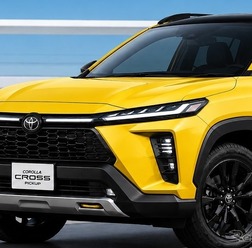 トヨタの新型ピックアップトラック 予想CG