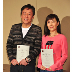 風間杜夫、戸田恵子/「X-ファイル」公開アフレコイベント