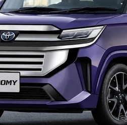 トヨタ ルーミー 次期型の予想CG