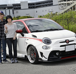 まーさん　アバルト595…CARTUNE ALL USERS MEET神戸