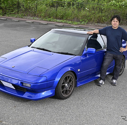 KIAさん　トヨタMR2（AW11）…CARTUNE ALL USERS MEET神戸