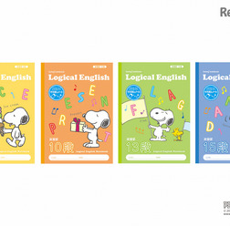 スヌーピーの表紙デザインがかわいい「ロジカル・英習ノート ピーナッツ」 (c) 2016 Peanuts Worldwide LLC