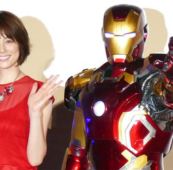 米倉涼子／『シビル・ウォー／キャプテン・アメリカ』来日会見