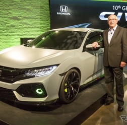 ホンダ シビック ハッチバック 次期型のプロトタイプ（ニューヨークモーターショー16）
