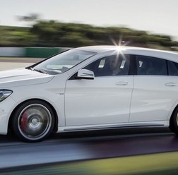 改良新型メルセデスAMG CLA 45 4MATICシューティングブレーク