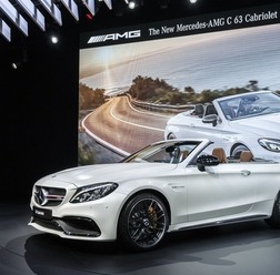 メルセデスAMG C63カブリオレ(ニューヨークモーターショー16)