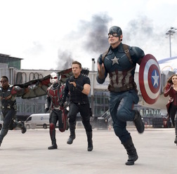 キャプテン・アメリカチーム／『シビル・ウォー／キャプテン・アメリカ』 - (C) 2016 Marvel.