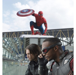 バッキーvsスパイダーマン／『シビル・ウォー／キャプテン・アメリカ』 - (C) 2016 Marvel.