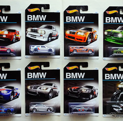 BMW新旧8車種がラインナップされたホットウィール BMW誕生100周年記念モデル「HW BMWアニバーサリーアソート」