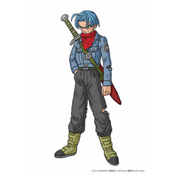 大人トランクス（イラスト： 鳥山明）-(C)DB_super2015