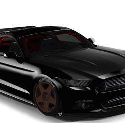 新型フォードマスタングのカスタマイズカー