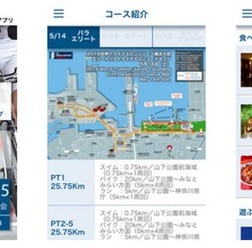 NTTグループ、トライアスロン公式スマホアプリを配信