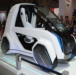 トヨタ車体 コムス コネクト(東京モーターショー15)