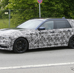BMW 5シリーズ ツーリング スクープ写真