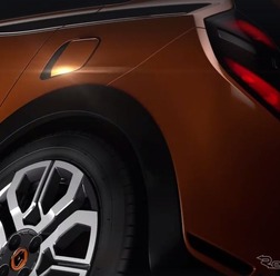 ルノー スポールの謎の新型車の予告イメージ