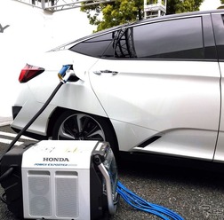 クラリティ フューエルセルから電気を取り出すための装置「POWER EXPORTER 9000」